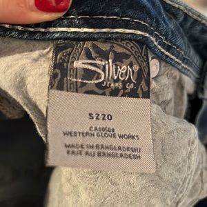 Silver Jeans Bermuda Shorts Size 20